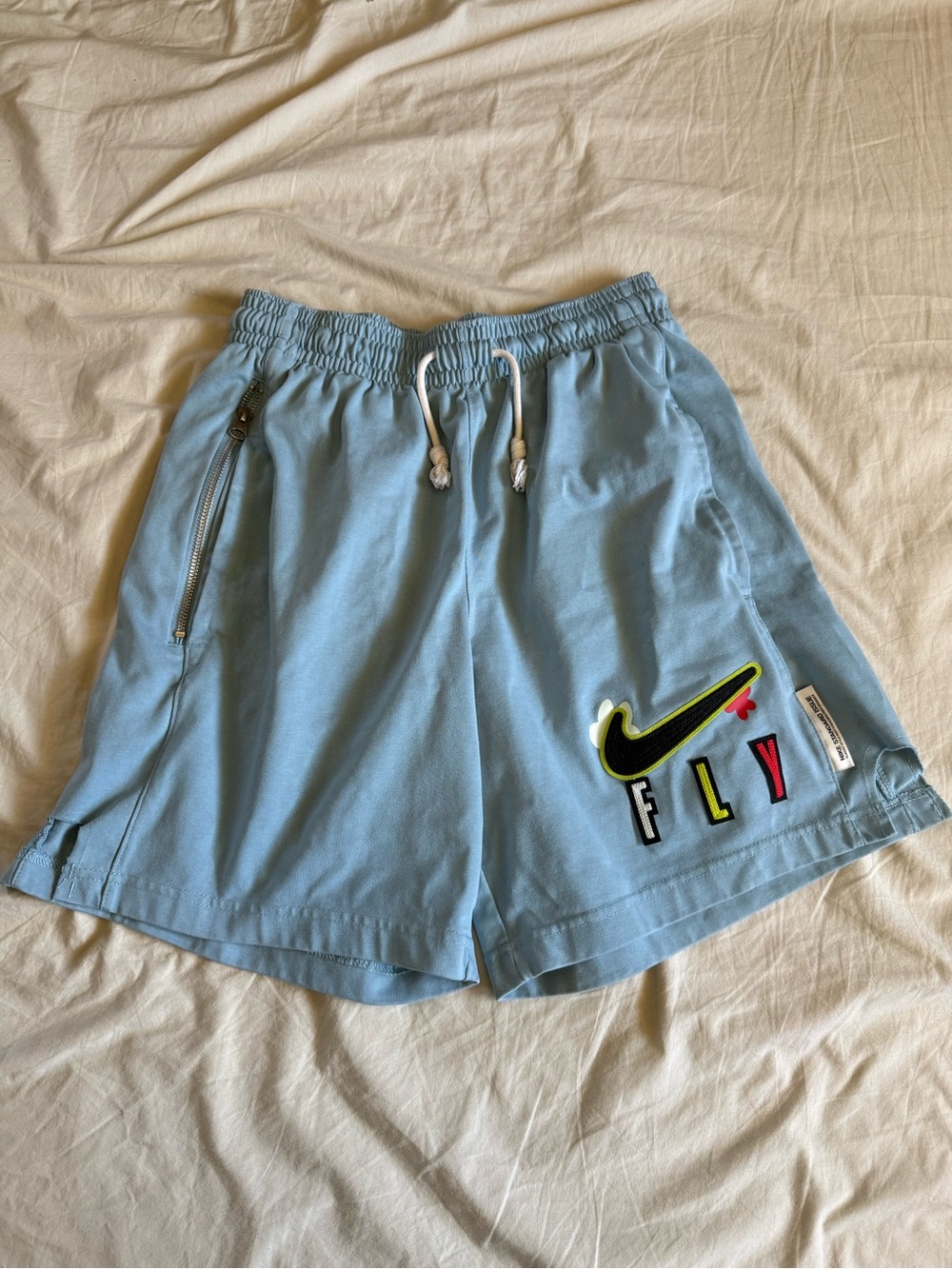 Nike Light Blue Dri-FIT Athletic Shorts